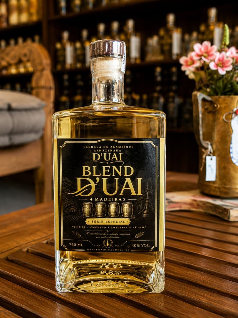 Cachaça D'Uai Blend 4 Madeiras (Série Especial)